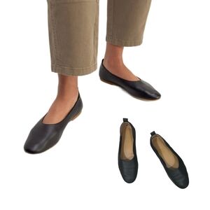 EVERLANE "The Day Glove" Buttery Soft Calf Leather Flat